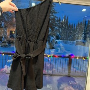 Single Shoulder Romper